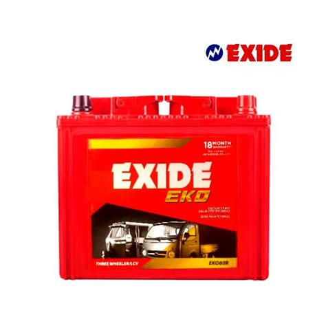 EXIDE EKO EKO60R Genuine Auto Electricals Jajpur