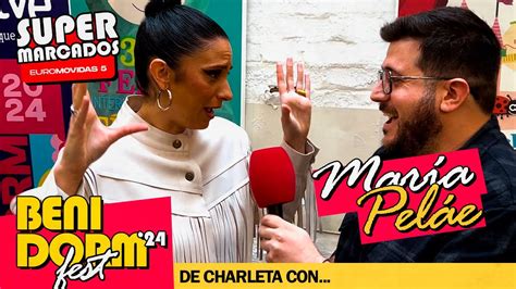 Enemigos íntimos Charlamos con MARÍA PELÁE BENIDORM FEST 2024