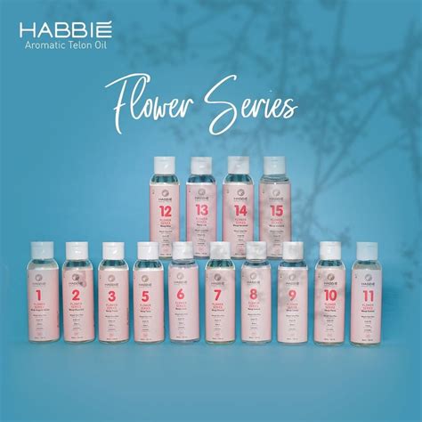 Jual IBS Minyak Telon Habbie Flower Series Aromatic Telon Oil 100ml