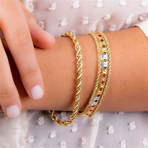 Pulseiras Em Ouro Cores Escolha Suas Preferidas E Arrase Seu