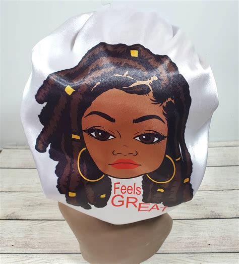 Customized Reversible Satin Bonnet Etsy