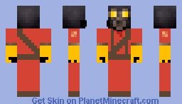 Pyro Gaming (OC) Minecraft Skin