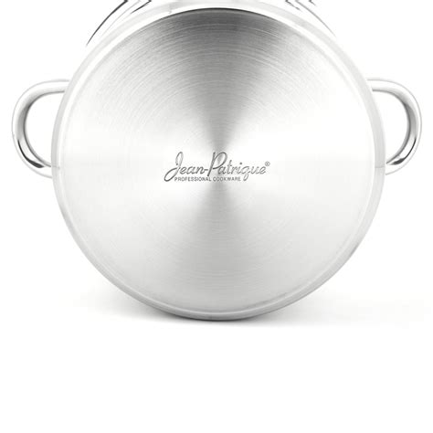 24cm Stainless Steel Stockpot With Lid Jean Patrique Professional Cookware