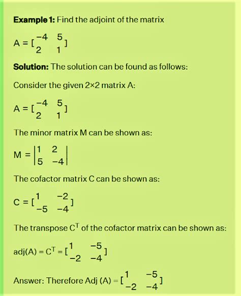 Adjoint Of a Matrix |inverse of a matrix| adjoint of a matrix 3x3 ...