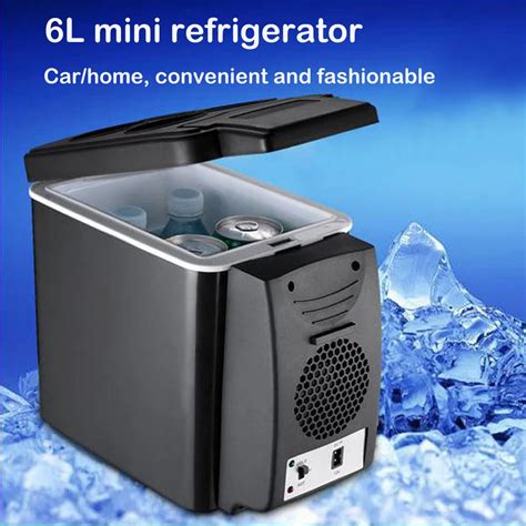 Mini Refrigerador Port Til Do Carro 6L 12V Refrigerador Do Carro Do Ver