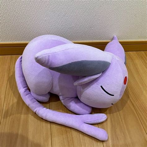 Sleeping Espeon Pokemon Plush｜large Eeveelution Stuffed Toys Plushie