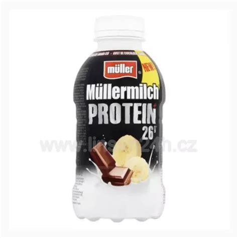 Linsan24h Muller Müllermilch 400g Protein MIX Čoko Banán