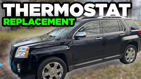 How To Change A Thermostat In A GMC Terrain And Chevy Equinox YouTube