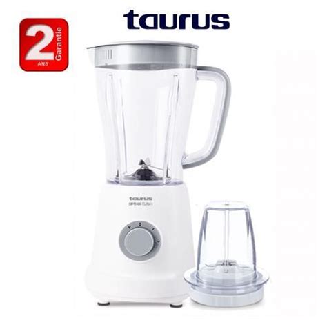 Taurus Blender Optima Flash 1 5L 350w Mixeur Robot Bol Incassable 2