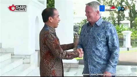 Presiden Jokowi Sambut Sekjen Organisation For Economic Cooperation And