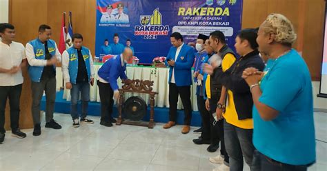 Rakerda Knpi Kota Bekasi Resmi Dibuka Oleh Zarkasih Kadispora