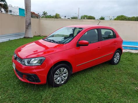 Volkswagen Gol Comfortline Usado 2018 Color Rojo Flash Precio 173 000