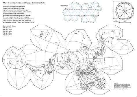 Dymaxion Map Tattoo