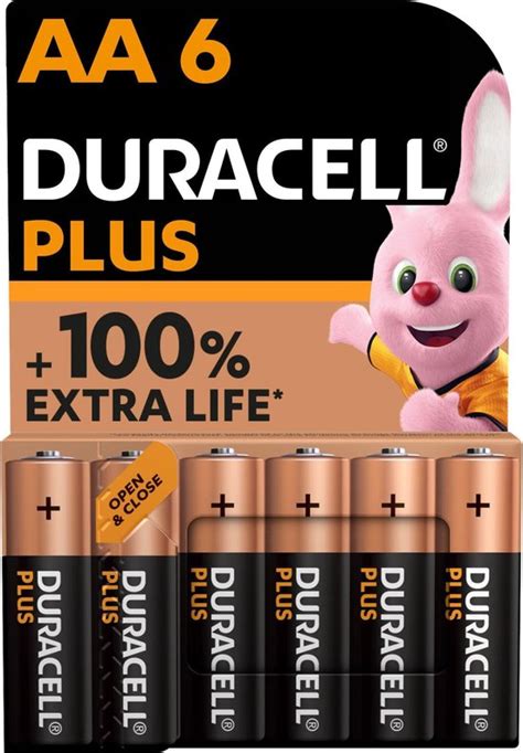 Duracell Plus Alkaline AA Batterijen 6 Stuks Bol