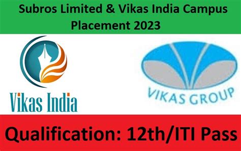 Subros Limited Vikas India Campus Placement A Z Job