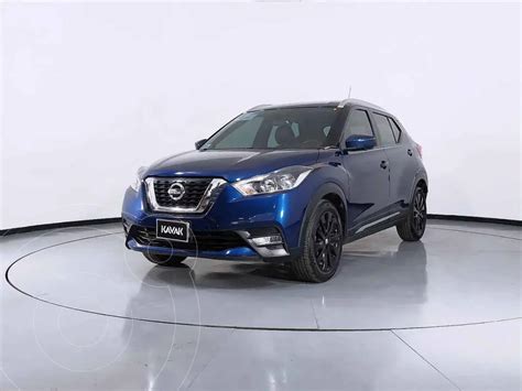 Nissan Kicks Exclusive Aut Usado 2017 Color Azul Precio 289 999