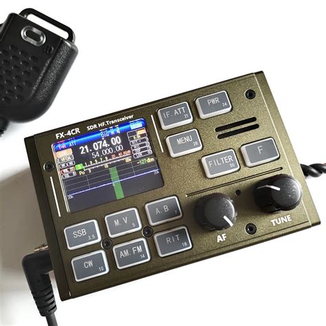 Fx Cr Radio Sdr Hf Transceiver With W Continuously Adjustable