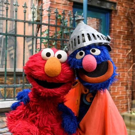 Elmo on Instagram: "Happy birthday Grover! Elmo hopes you have a SUPER ...