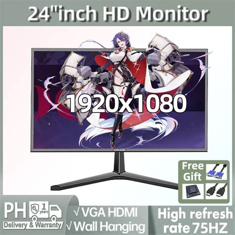 [75Hz Monitor] CFLGR 24 inch Monitor 75Hz Monitor Gaming Monitor IPS ...