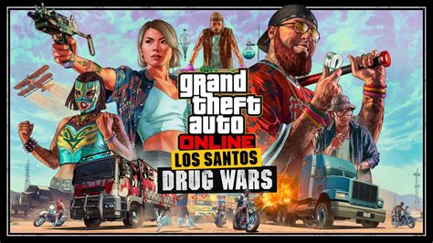 АННОНС LOS SANTOS DRUG WARS ОБНОВЛЕНИЯ ДЛЯ GTA ONLINE - YouTube