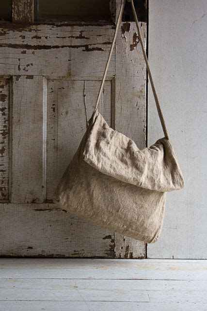 Chic Bags Farmer Jute Hobo Shabby Chic Baskets Minimal Sewing