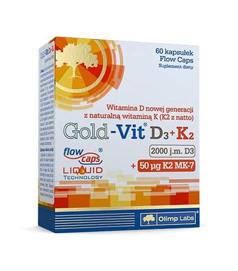 Olimp Labs Gold Vit D K Iu Kapsu Ek