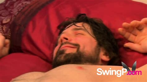 Swingers At The Pool Are Playing Blindfolded Sex Games While On Vacations