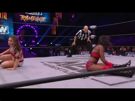 AEW Rampage 3 18 22 Layla Hirsch Vs Red Velvet Full Match Review