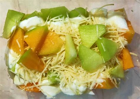 Resep Salad Buah Melon Oleh Hayuris Dita Cookpad