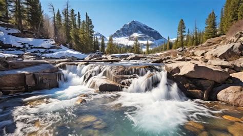 Golden Sunrise. Majestic Alpine Peaks Embracing Serene Landscape Title ...