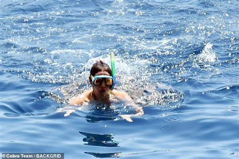 Katharine McPhee Wears A String Bikini Aboard Yacht On Capri