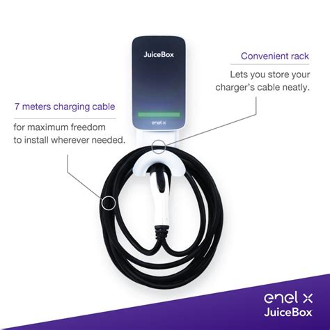 ENEL X JUICEBOX ENEL X SMART EV CHARGER AND ACCESSORIES