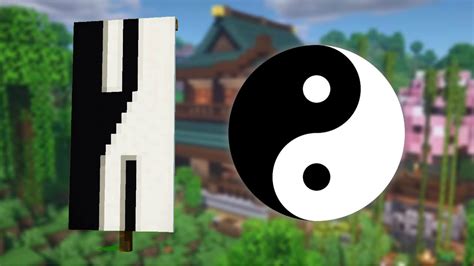 How To Make Yin Yang Banner In Minecraft Youtube