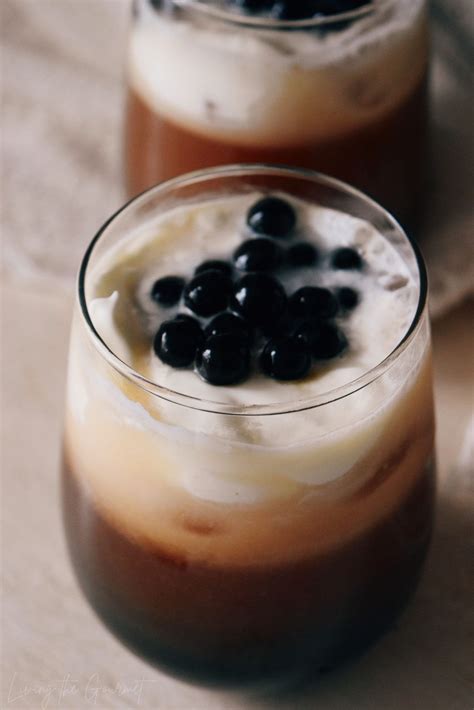 Passion Fruit Bubble Tea Boba Tea Living The Gourmet Recipe