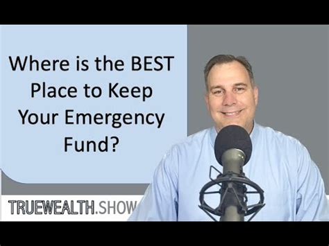 Where Is The Best Place To Keep Your Emergency Fund Youtube