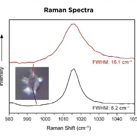 Raman Spectra In The Range 980 1050 Cm 1 From A Single Zircon