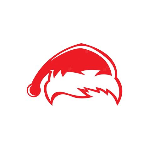 Diseño De Plantilla De Ilustración De Vector De Logotipo De Santa Claus