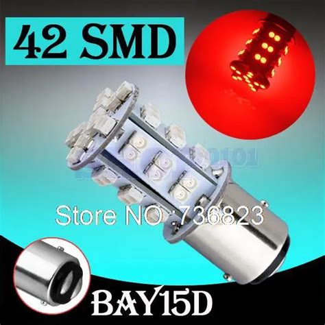 Bay D Smd Rouge Queue Clignotant Led Voiture Ampoule Lampe