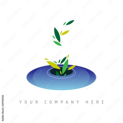 Logo Picto Web Jardin V G Tal Marketing Commerce Design Ic Ne Stock