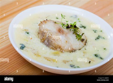 Scottish soup Cullen skink Stock Photo - Alamy