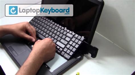 Lenovo G550 Keyboard Installation Replacement Guide Laptop Remove Replace Install G555 Youtube