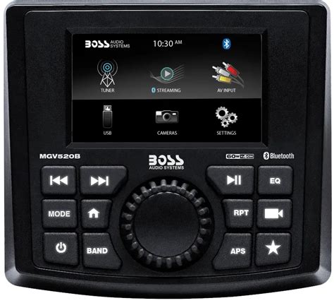 Boss Audio System Mgv B Marine Gauge Digital Multimedia Am Fm Radio