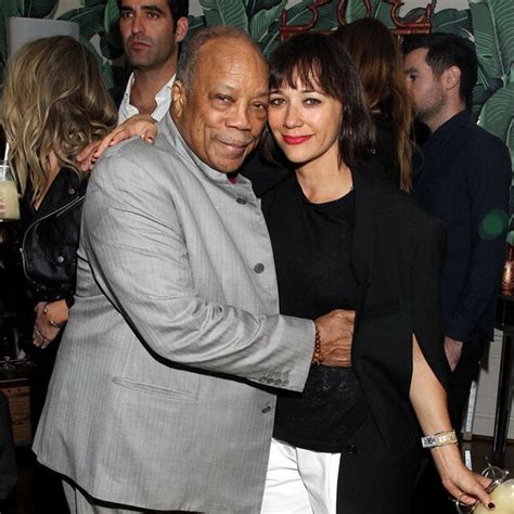 Quincy Jones And Rashida Jones From Grammys 2016 Party Pics E News