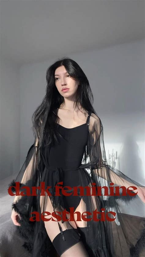 Dark Feminine Aesthetic 🥀 Dark Feminine Aesthetic Stylish Dress Book