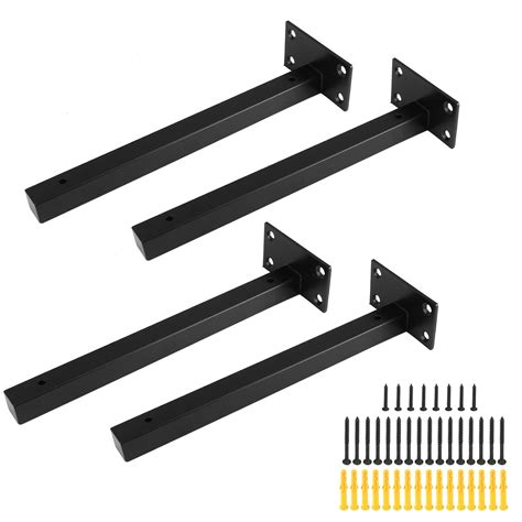 Buy Luomorgo Pcs Floating Shelf Bracket Inch Shelf Brackets Heavy