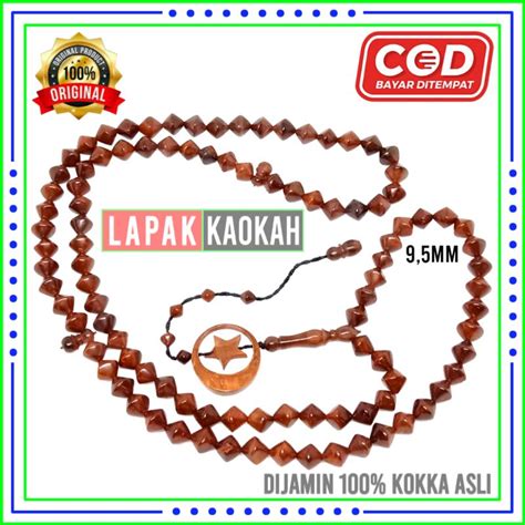 Jual Tasbih Kayu Kaokah Kaukah Kokka Asli 100 Original Motif Wajik