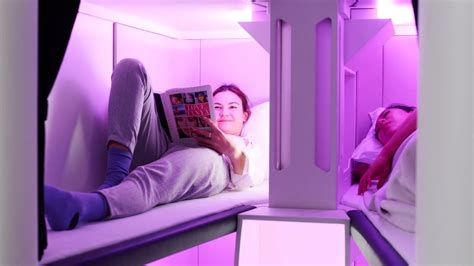 Air New Zealand Boeing 787 ‘skynest’ Lie Flat Economy Bunks Executive Traveller