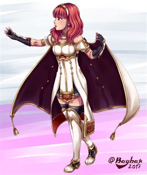 Fire Emblem Echoes Shadows Of Valentia Celica By Rayhak On Deviantart