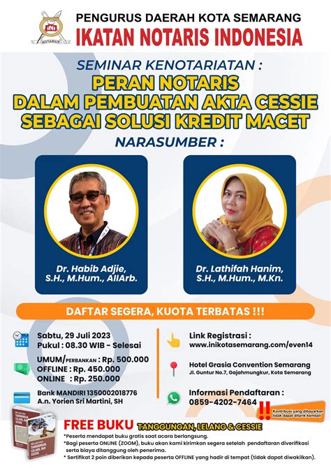 Seminar Ini Kota Semarang Pengda Kota Semarang Ini