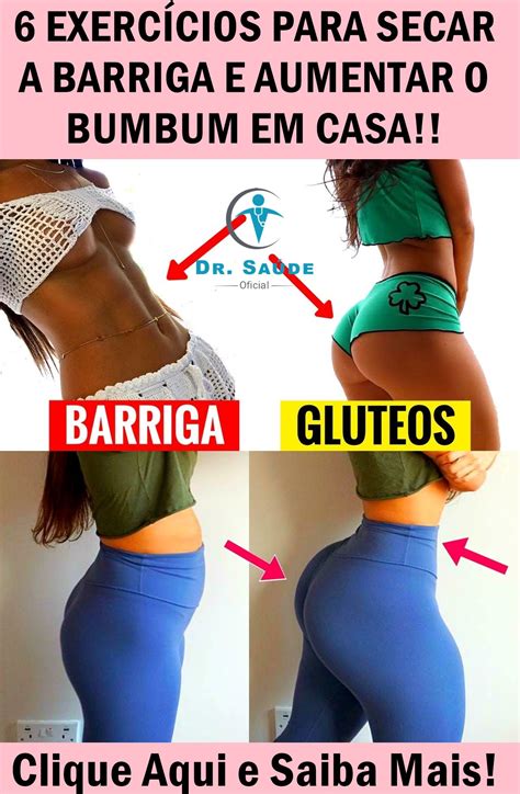 Exerc Cios Para Secar A Barriga E Aumentar O Bumbum Em Casa Abs